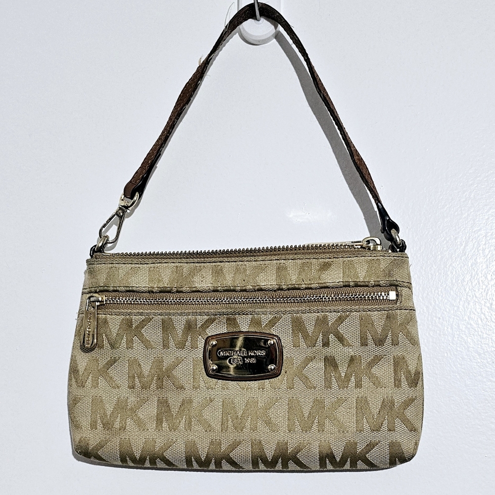Michael Kors Tan Signature Shoulder Bag